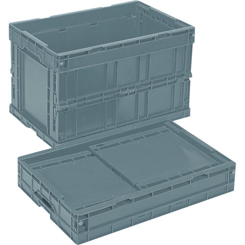 ＲＩＳＵ　折りたたみコンテナ　１０８３６０　ＣＢ－Ｓ１７５Ｃ　グレー