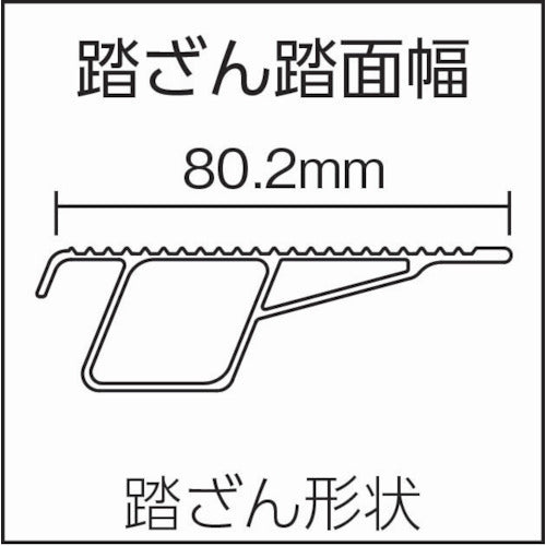 ＰｉＣａ　上わく付き踏台ＣＦ型４段