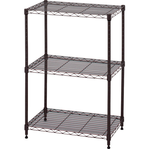 ＩＲＩＳ　５７３５１８　カラーメタルラック　ブラウン