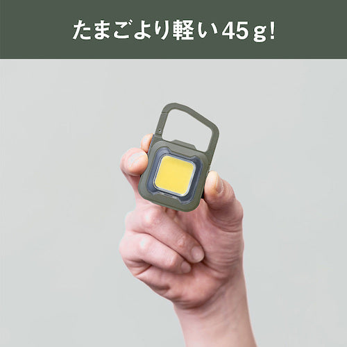 ｍｕｓａｓｈｉ　充電式スーパーフラッシュライト６Ｗカーキ