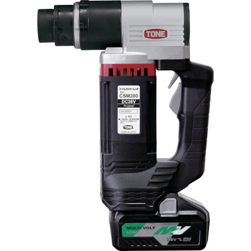TONE　コードレスシャーレンチ　トルシア形超高力ボルトM16、トルシア形高力ボルトM16・M20