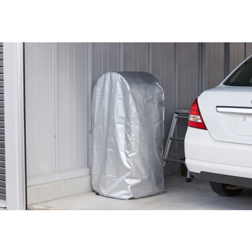 ＩＲＩＳ　１０８０４１　タイヤラックカバー普通自動車用　シルバー