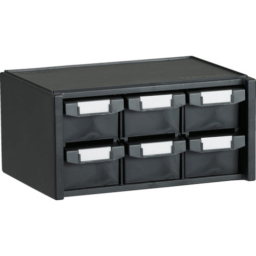 ＴＲＵＳＣＯ　導電性マスターＢＯＸ　３４２Ｘ２４１ＸＨ１６８　引出３列２段