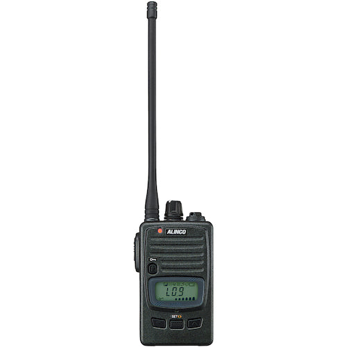 ＡＬＩＮＣＯ　特定小電力トランシーバー　４６．８×２０．３×７４．８ｍｍ　アンテナ長さ１５ｍｍ