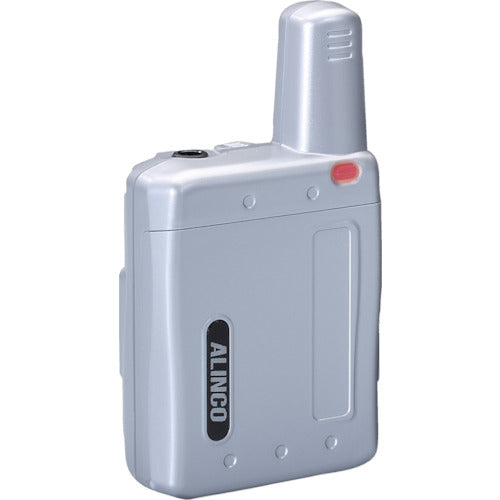 ＡＬＩＮＣＯ　特定小電力トランシーバー　ラペルトーク　シルバー
