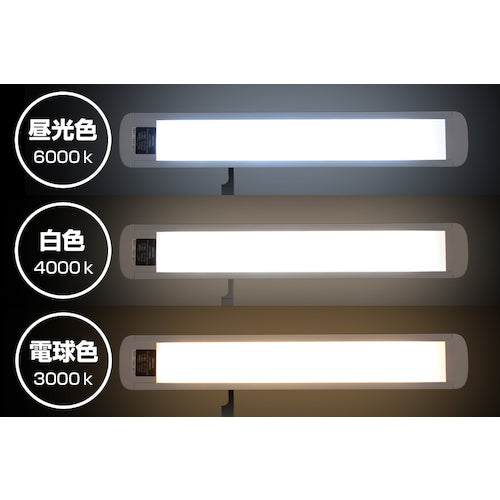 ＧＥＮＴＯＳ　眼のことを考えたＬＥＤデスクライト　ＤＫ−Ｒ１９０ＷＨ