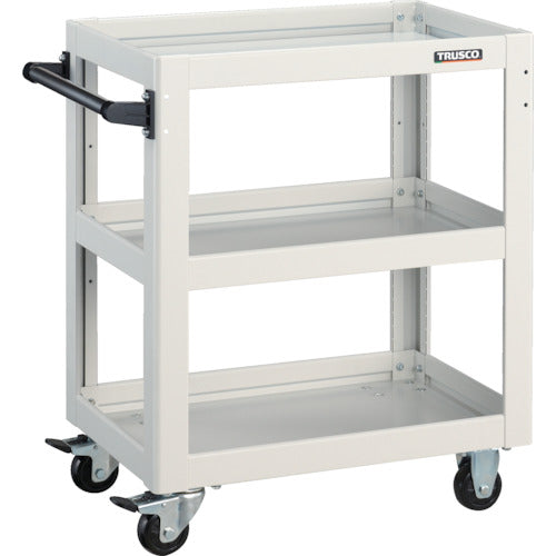ＴＲＵＳＣＯ　ツールワゴン　ドルフィン　６００Ｘ４００　ホワイト
