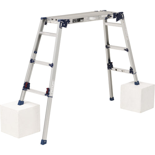 ＰｉＣａ　足場台ＤＷＶ型　脚アジャスト式　天板スライド式