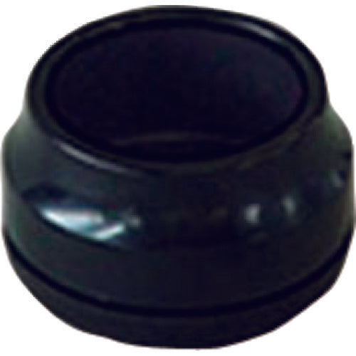 ｙａｚａｋｉ　イレクター　Φ２８　ハードキャップゴム付　ＥＦ－１２０３Ａ　ブラック