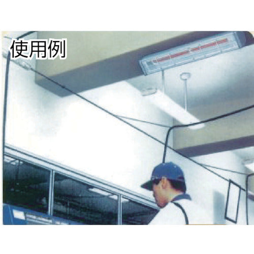 ＤＥＮＳＯ　遠赤外線ヒーター　天吊りタイプ　単相２００　１ｋＷ
