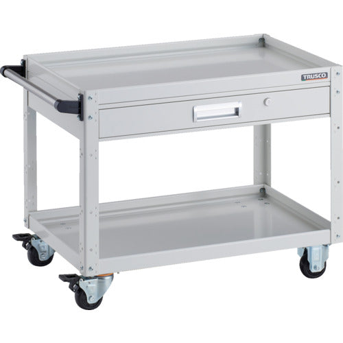 ＴＲＵＳＣＯ　ツールワゴン　イーグルワゴン　７５０Ｘ５００ＸＨ６００　引出付　ホワイト