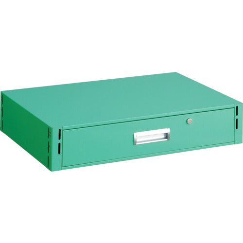 ＴＲＵＳＣＯ　ツールワゴン　イーグル　バーディワゴン用　深型１段引出　７５０×５００　ヤンググリーン