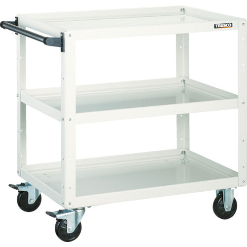 ＴＲＵＳＣＯ　ツールワゴン　イーグルワゴン　７５０Ｘ５００ＸＨ７４０　３段　ホワイト