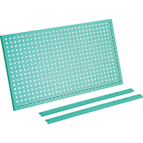 ＴＲＵＳＣＯ　ツールワゴン　イーグル　バーディワゴン用　天板用上部パンチングパネルセット　７５０×４５０　ヤンググリーン