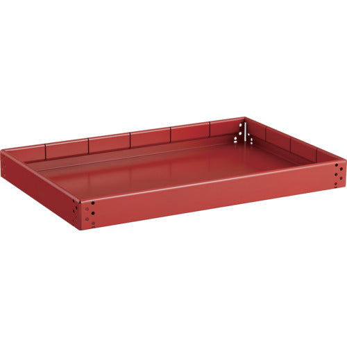 ＴＲＵＳＣＯ　ツールワゴン　イーグル　バーディワゴン用棚板　深型　６００Ｘ４００　Ｒ色