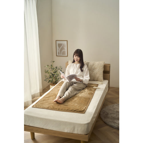 ＩＲＩＳ　１０７１４１　電気毛布　敷き　ライトブラウン