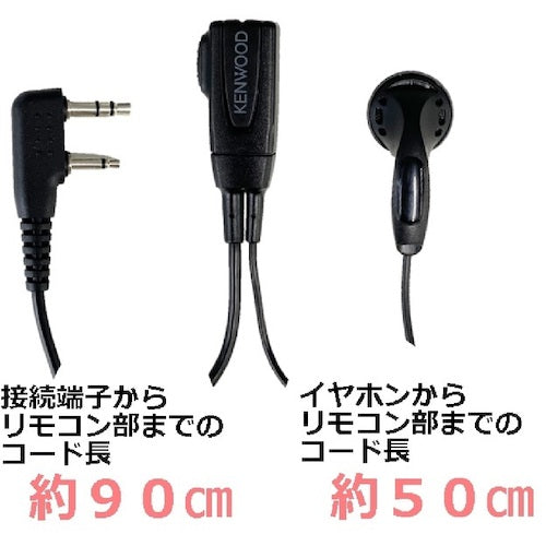 ＫＥＮＷＯＯＤ　イヤホン付きクリップマイクロホン