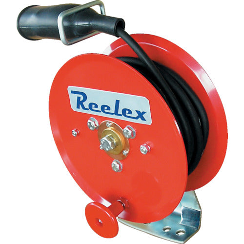 Ｒｅｅｌｅｘ　手動巻アースリール　２．０ＳＱ×１０ｍ　５０Ａアースクリップ付