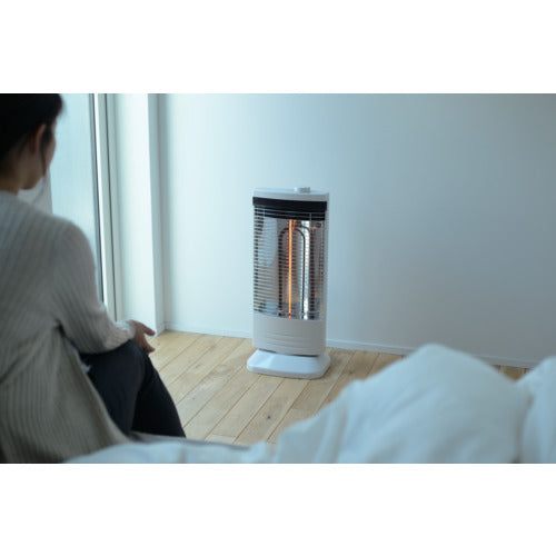 ＴＯＹＯＴＯＭＩ　速暖遠赤外線電気ヒーター　白