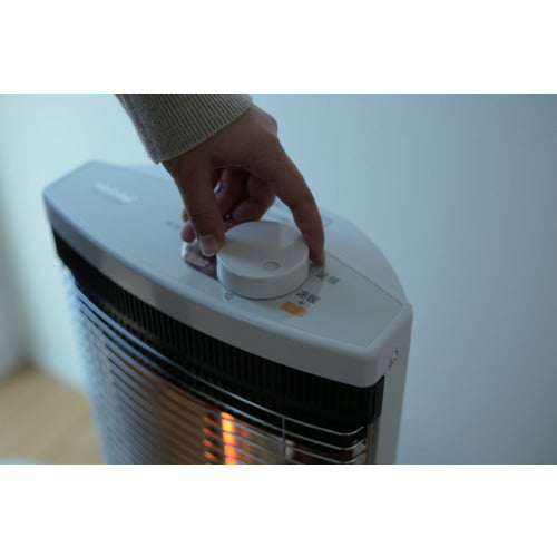 ＴＯＹＯＴＯＭＩ　速暖遠赤外線電気ヒーター　白