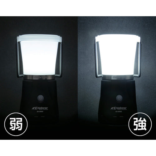 ＧＥＮＴＯＳ　単１・単３・単４使用可能ＬＥＤランタン　エクスプローラー３６６Ｄ