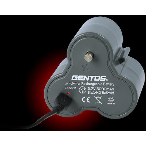 ＧＥＮＴＯＳ　ランタン用専用充電池　ＥＸ−５０ＣＢ