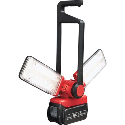 Ｐａｎａｓｏｎｉｃ　工事用充電ＬＥＤマルチ投光器（本体赤色）