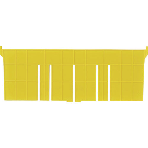 ＤＩＣ　Ｆ型コンテナＦ－１２用長手用仕切板　外寸：３６５×１３６　黄