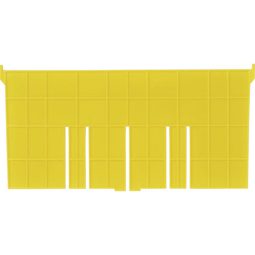 ＤＩＣ　Ｆ型コンテナＦ－１７用長手用仕切板　外寸：３６５×１８３　黄