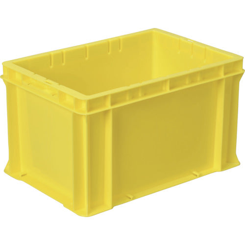 ＤＩＣ　Ｆ型コンテナＦ－２１　外寸：Ｗ４２４×Ｄ２９１×Ｈ２４４．５　黄