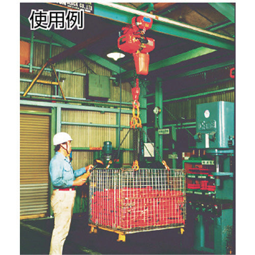 象印 三相200V FB4M型 電気トロリ結合式 電気チェーンブロック(上下：2速型)