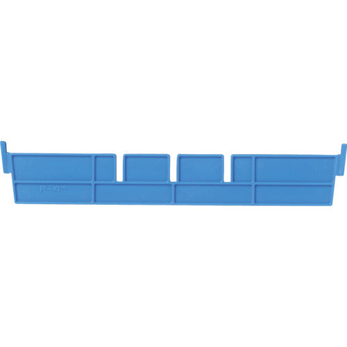 ＤＩＣ　Ｆ型コンテナＦ－４用短手仕切板：２４３×４２　青