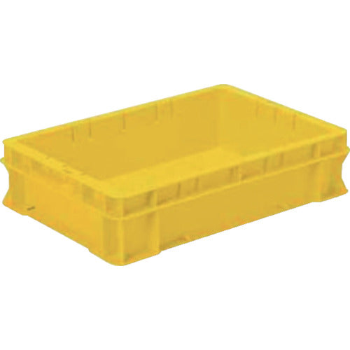 ＤＩＣ　Ｆ型コンテナＦ－８　外寸：Ｗ４２４×Ｄ２９１×Ｈ１０２．５　黄