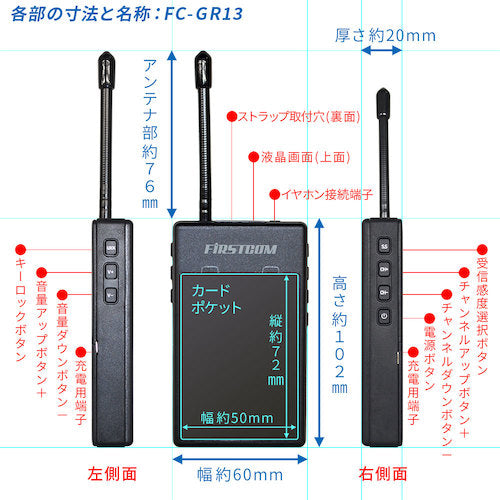 Ｆ．Ｒ．Ｃ．　ガイドラジオ　受信機