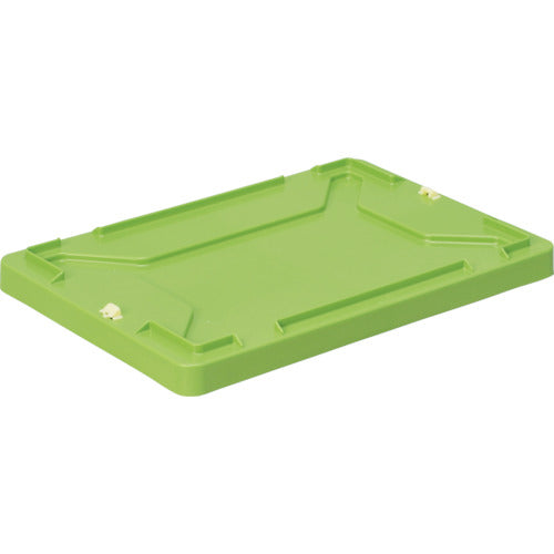 ＴＲＵＳＣＯ　αコンテナ蓋　ロック付　４２３×２９０×３６．５　グリーン