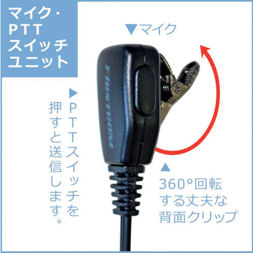 Ｆ．Ｒ．Ｃ．　耳掛け型イヤホンマイク（トランシーバー専用）