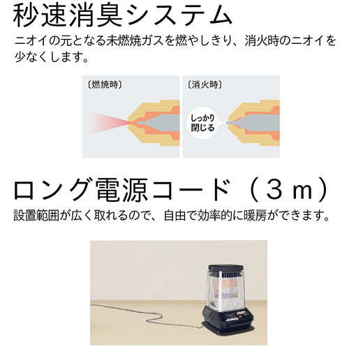 ダイニチ　業務用石油ストーブ　ブルーヒーター　ＦＭ−１０Ｆ３−ブルー　００１７３６０