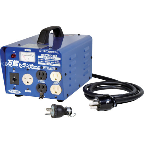 ＮＩＣＨＩＤＯ　変圧器　昇圧降圧自在型万能トランサー　３ＫＶＡ