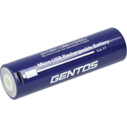ＧＥＮＴＯＳ　Ｇシリーズハンディライト専用充電池ＧＡ１７