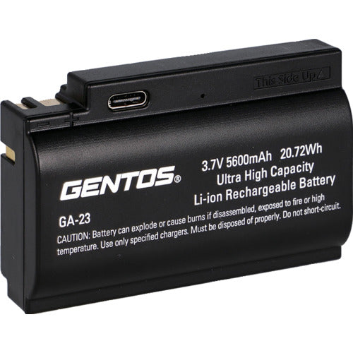 ＧＥＮＴＯＳ　Ｇシリーズヘッドライト専用充電池ＧＡ２３