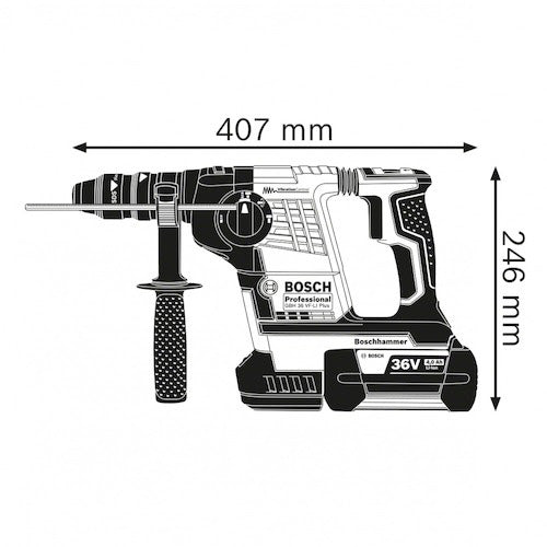ボッシュ 36Vコードレスハンマードリル(GBH36VF-PLUS/GBH36V-PLUS)