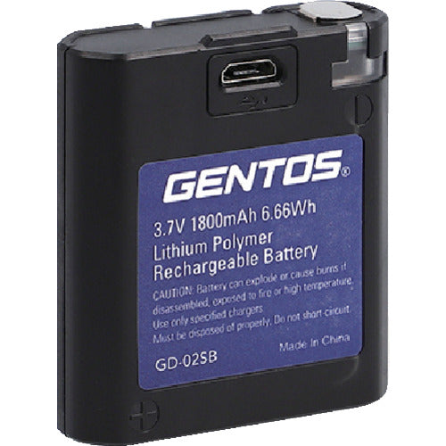 ＧＥＮＴＯＳ　ヘッドライト専用充電池ＧＤー０２ＳＢ