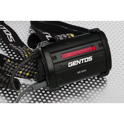 ＧＥＮＴＯＳ　ＬＥＤヘッドライト　ＧＤシリーズ　充電式　コンパクトタイプ　１０１Ｈ