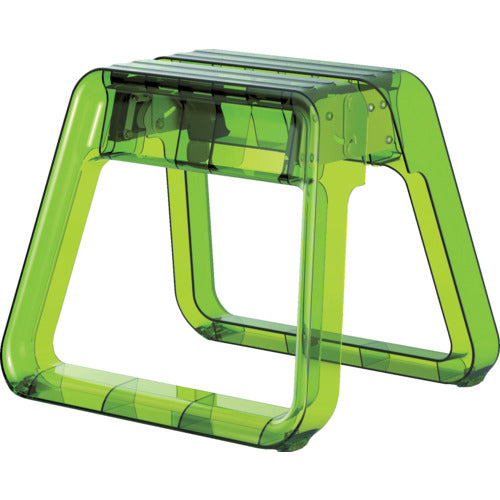 ＰｉＣａ　樹脂製踏台　ＧＥＭ　ＳＴＥＰ　ライトグリーン