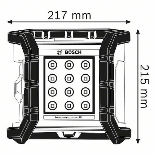ボッシュ　コードレス投光器