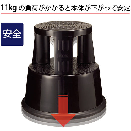 カール　踏み台　ＧＳ−１−Ｋ　ブラック