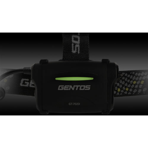 ＧＥＮＴＯＳ　ＬＥＤヘッドライト　ゲインテックシリーズ　乾電池式　７０２Ｄ