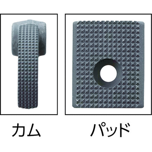 スーパー 横吊クランプ(ロックハンドル式・自在型)細目仕様