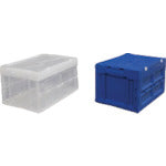 ＩＲＩＳ　５５６９９６　ハード折りたたみコンテナフタ一体型　ＨＤＯＨ－４０Ｌ　クリア