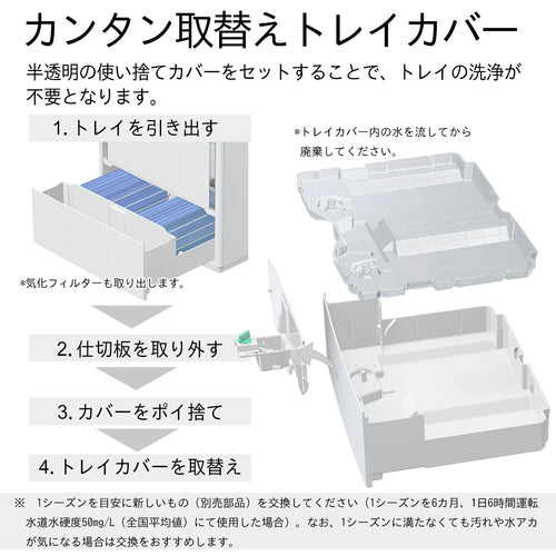 ダイニチ　気化ハイブリッド式加湿器　ＨＤ−ＰＣ１８００Ｇ−ホワイト　０Ｈ５２２２０